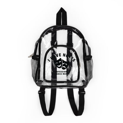 Professional Audience Member Clear Backpack